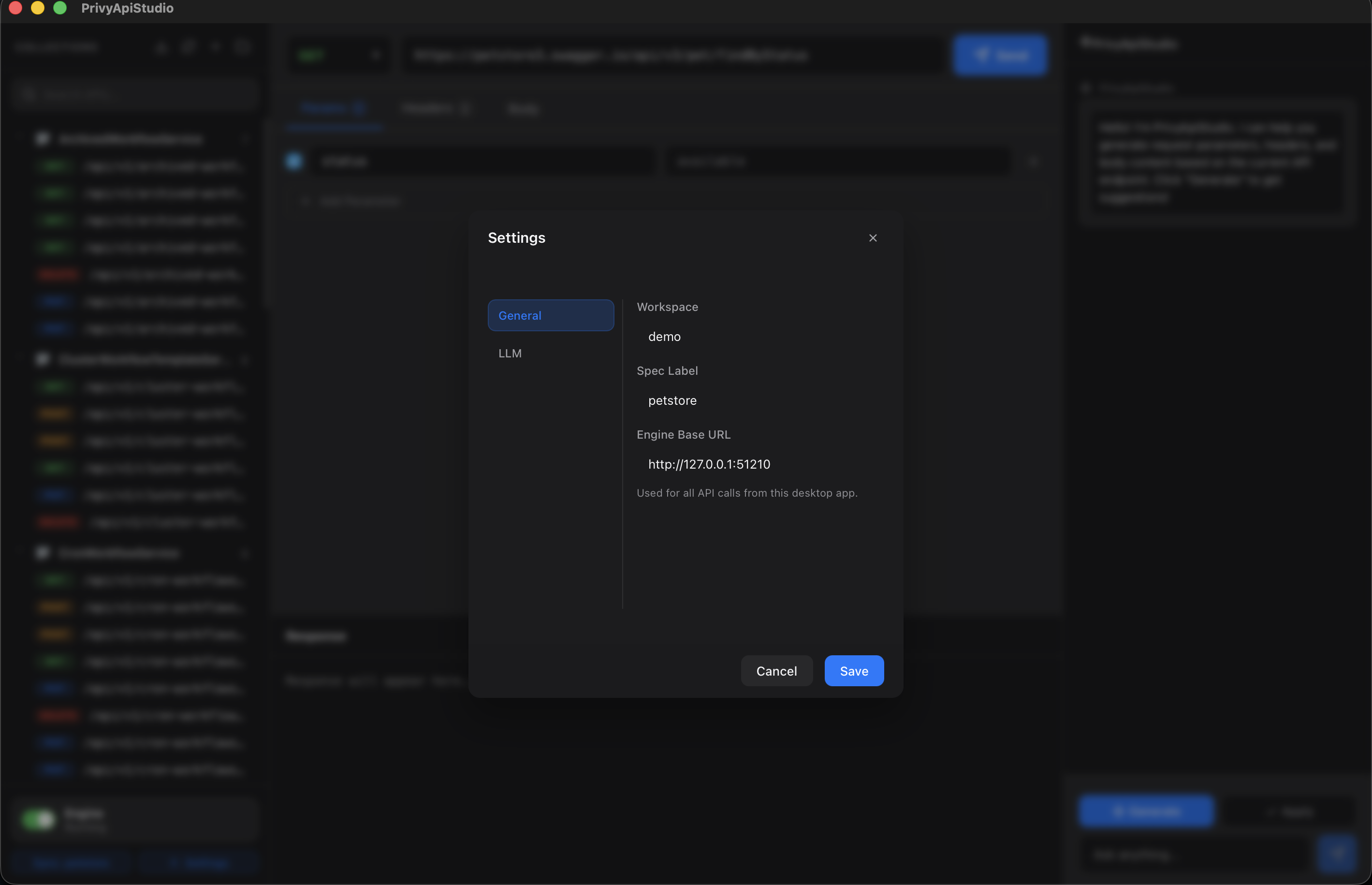 PrivyApiStudio API Testing